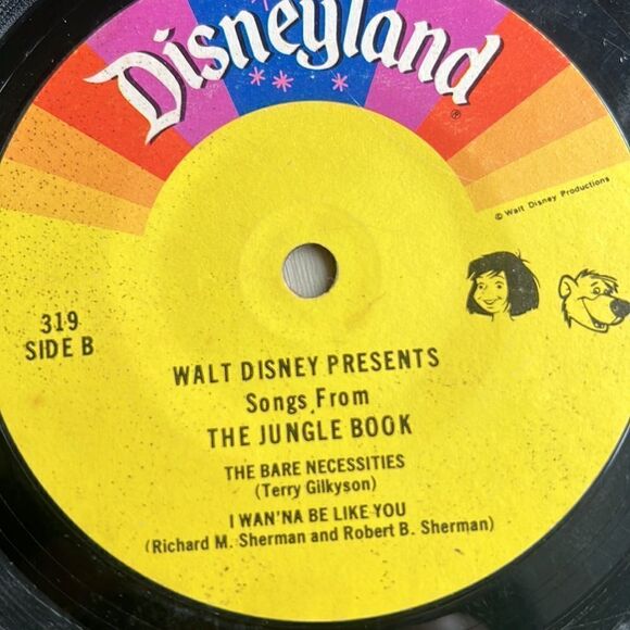 Disneyland Vintage 70’s Records Book & Song on Tape Set of Three, Mickey - Picture 6 of 6
